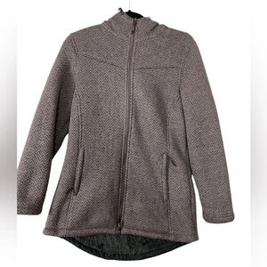 New Balance Sherpa Fleece full zip hoodie jacket Sz M